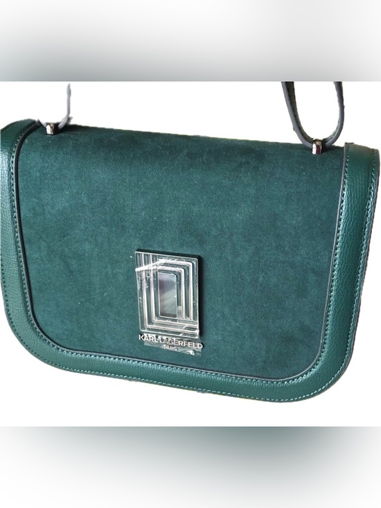 Karl Lagerfeld Handbags - NWT Karl Lagerfield PARIS NWT Suede And Leather